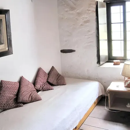 Mountain House With Fireplace In *