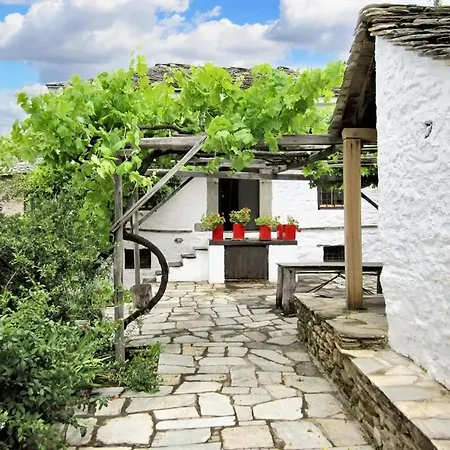 Mountain House With Fireplace In